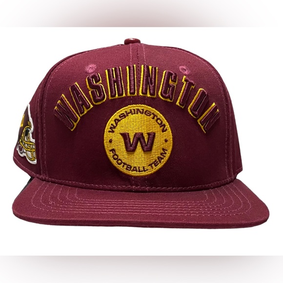 COPY - NEW  MENS PRO STANDARD NFL WASHINGTON FOOTBALL TEAM STACKED LOGO SNAPBACK - Picture 2 of 10